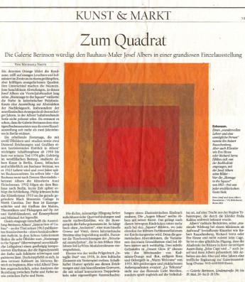 Tagesspiegel | 7. April 2012 | Kunst & Markt |